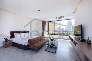 Penthouse apartment for rent BKK 2 central Phnom Penh
