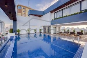 Penthouse apartment for rent BKK 2 central Phnom Penh