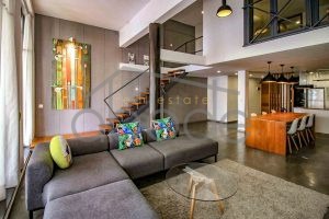 apartment for rent Daun Penh central Phnom Penh 1 bedroom duplex DP9F5
