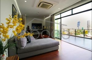 penthouse apartment for rent BKK 1 central Phnom Penh