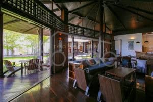 Colonial penthouse apartment for rent Riverside Daun Penh