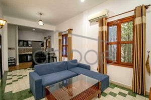 colonial style apartment for rent Daun Penh near BKK 1 central Phnom Penh
