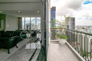 penthouse apartment for rent BKK 1 central Phnom Penh