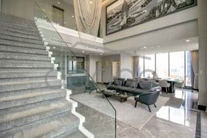 penthouse apartment for rent BKK 1 central Phnom Penh