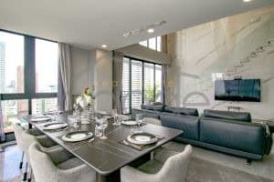 penthouse apartment for rent BKK 1 central Phnom Penh