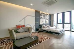 penthouse apartment for rent BKK 1 central Phnom Penh