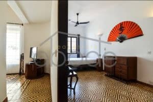 renovated colonial apartment for rent Daun Penh central Phnom Penh
