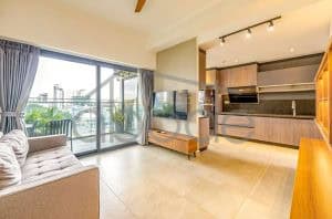 apartment for rent Bassac Lane Independence Monument central Phnom Penh TLBD1
