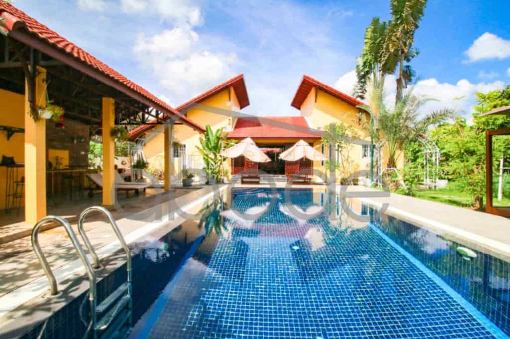 villa for rent takhmau TM010